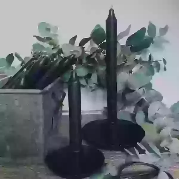 Round Iron Candle holder